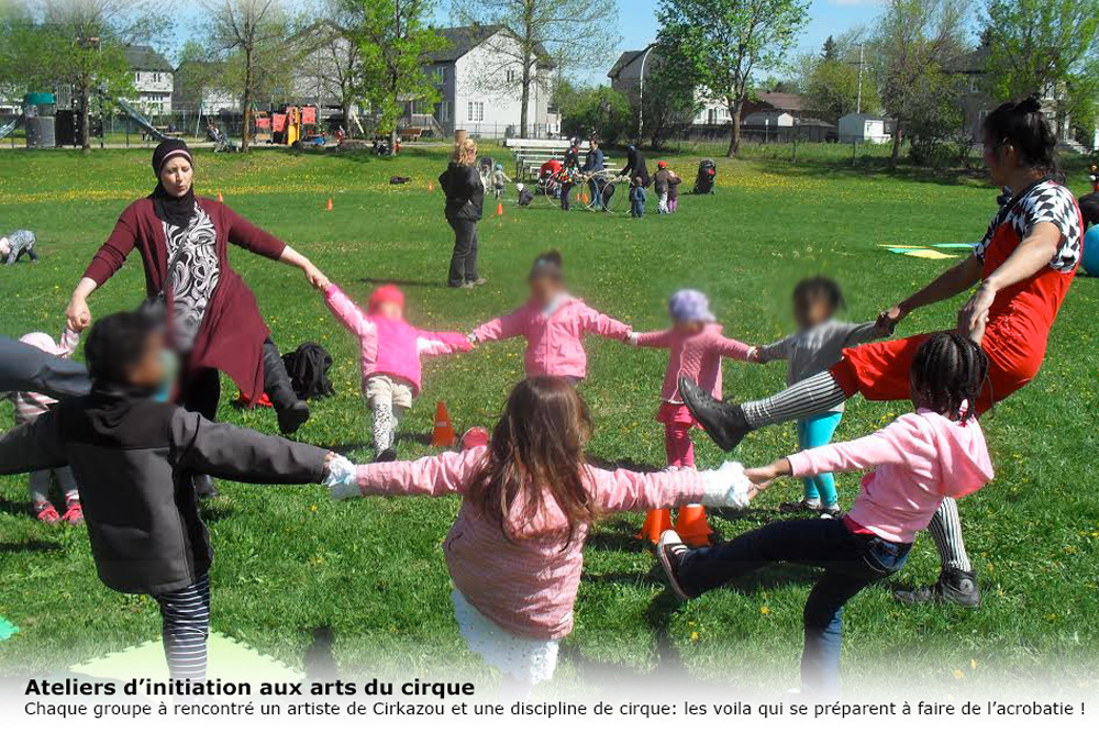 Spectacles et ateliers de cirque