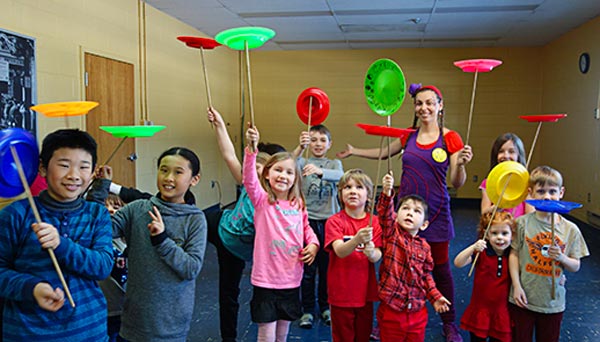 ATELIERS de cirque dirigés