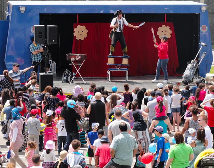 Our shows with audience participation