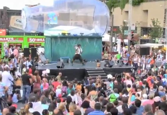 Family oriented crowd entertainment