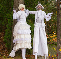 Roving circus artists for all occasions